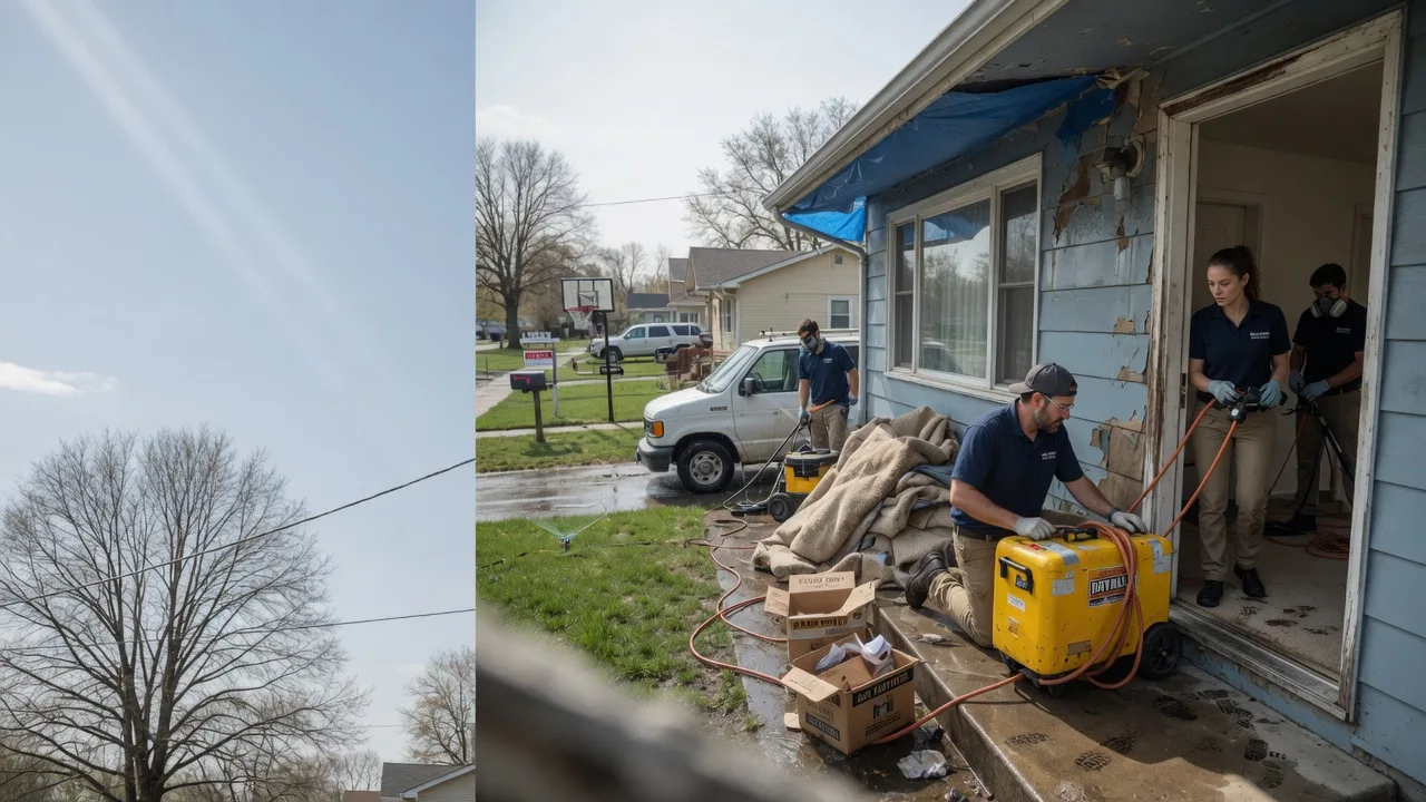 Basement Flood Cleanup in Warren, PA near me